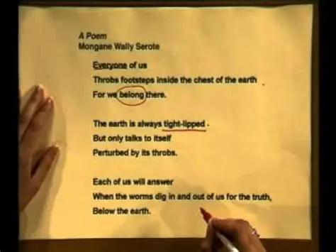 The Tone and Atmosphere of the Poems