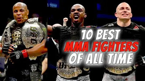 The Top 10 MMA Fighters of All Time