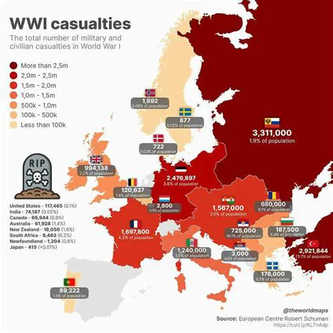 The Total Forces and Casualties of the Central Powers