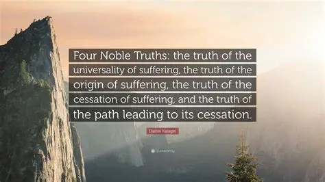 The truth of the origin of suffering