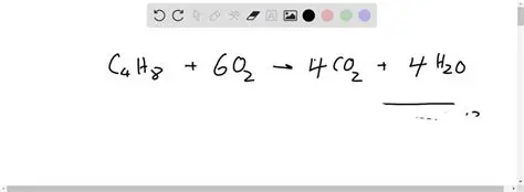 The Unbalanced Equation for the Oxidation of Butene