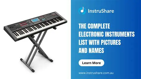 The Use of Electronic Instruments