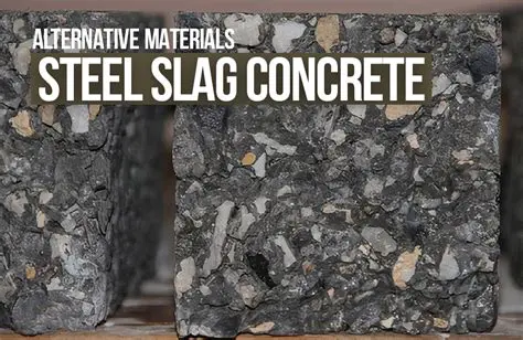 The use of Steel Slag as a high quality concrete aggregate