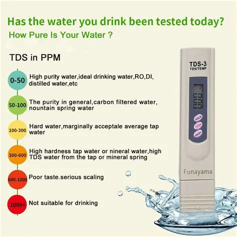 The use of TDS meters provides convenience and accuracy in measurements