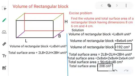 The Volume of a Rectangular Block