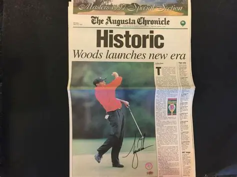 Tiger Woods Through the Headlines: A Chronicle of a Legend in Newspaper Articles