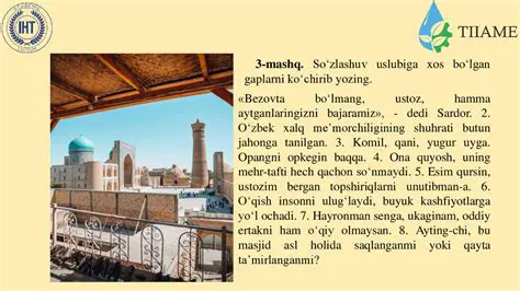 Tilni yaxshilash uslublari