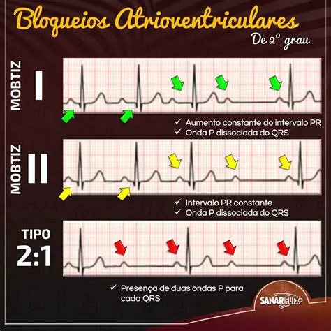 Tipos de Bloqueio Atrioventricular