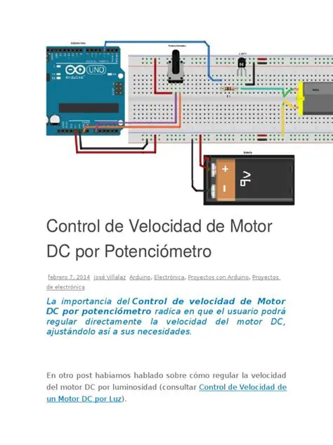 Tipos de control de velocidad para motor DC