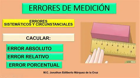 Tipos de Errores en las Medidas