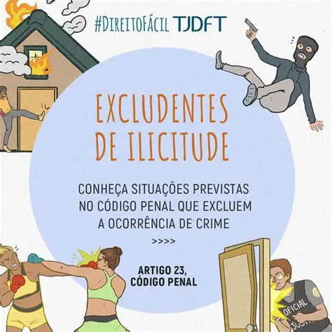 Tipos de Excludentes de Ilicitude