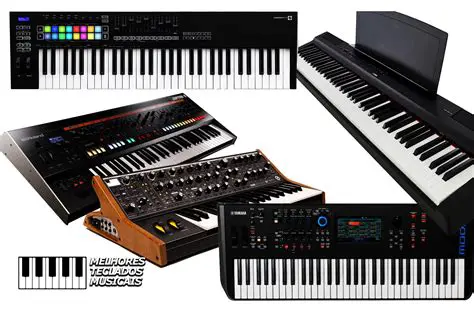 Tipos de Teclados Musicais