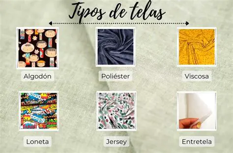 Tipos de Tela y su Cantidad Necesaria