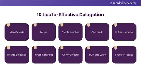 Tips for Effective Delegation