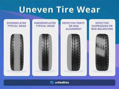 Tire wear and uneven tire wear