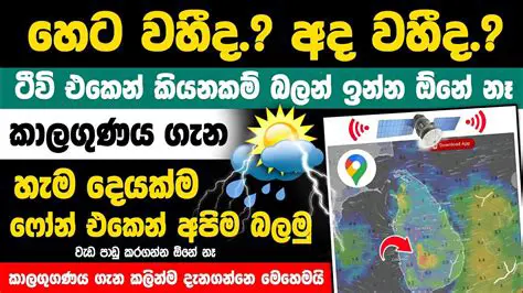 Today's Weather in Sri Lanka: An In-Depth Guide to the Island's Dynamic Climate