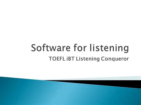 TOEFL iBT Listening Conqueror