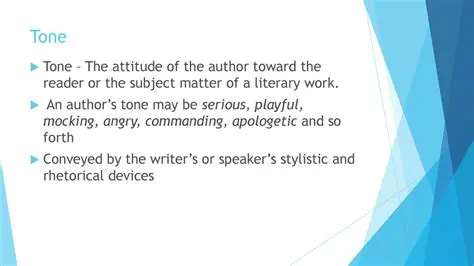 Tone influences perspective