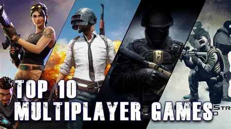 Top 10 Multiplayer Games for PC
