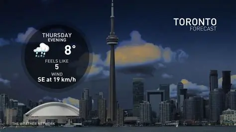 Toronto Weather Forecast: 14-Day AccuWeather Outlook & Tomorrow's Hourly Conditions
