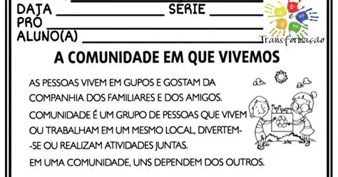 Trabalhar com a comunidade