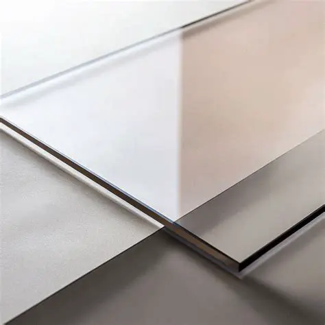 Treated glass baking sheets