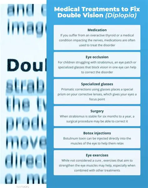 Treatment Options for Double Vision