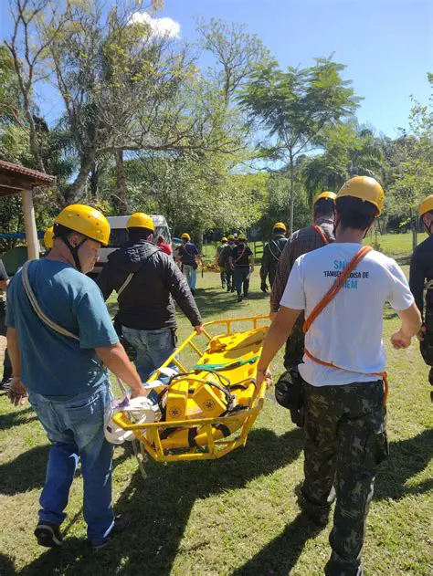 Treinamento de equipes de resgate