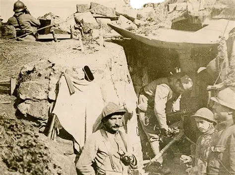 Trench Warfare and the Introduction of Machine Guns