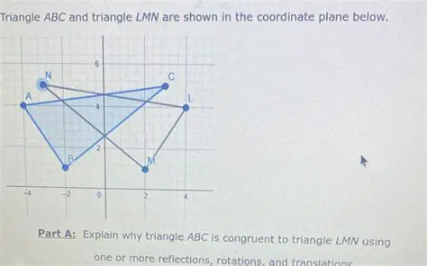 Triangle ABC and Triangle LMN