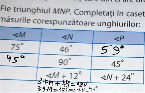 Triunghiul MNP si punctele R si Q