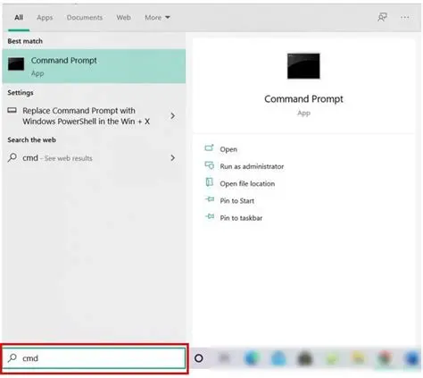 Type the following command