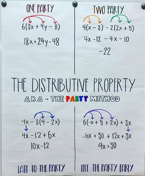 Types of Distributive Property