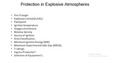 Types of Explosive Atmospheres
