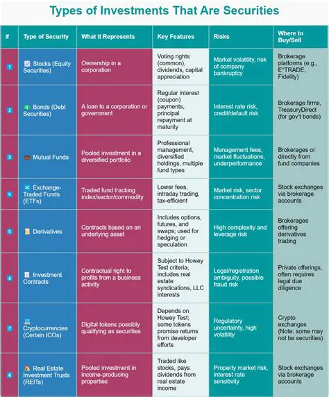 Types of Securities Offerings