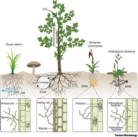 Types of Symbiotic Relationships in Plant Roots