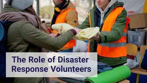 Types of Volunteers Needed During Severe Storms