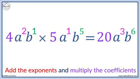 Understand the concept of coefficients and exponents