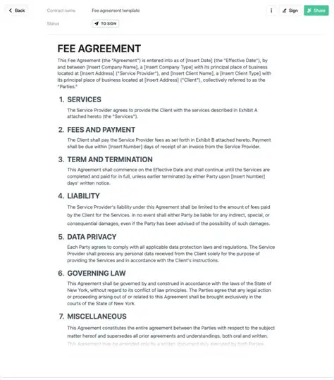 Understand the Fees and Services