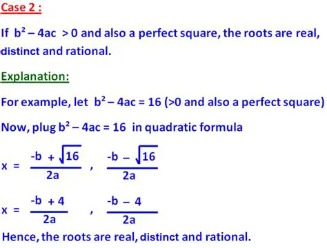 Understand the properties of quadratic equations