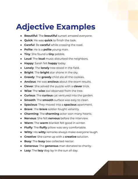 Understanding Adjective Forms and Sentence Structure