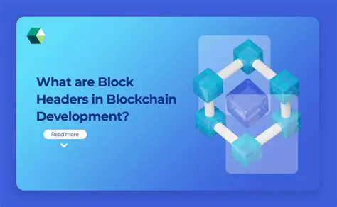 Understanding Block Headers