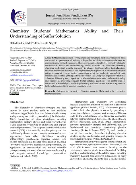 Understanding Buffer Solutions