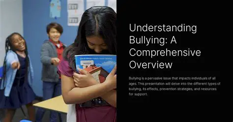 Understanding Bullying and Harassment