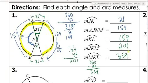Understanding Central Angles and Arc Length