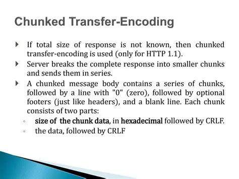 Understanding Chunked Transfer Encoding