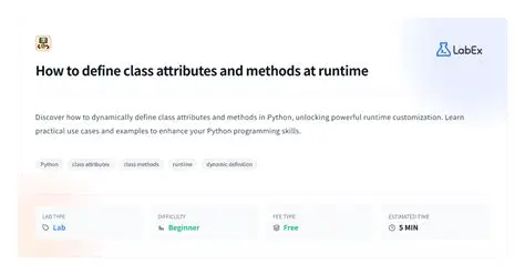 Understanding Class Attributes