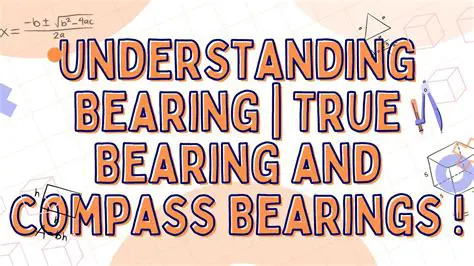 Understanding Compass Bearing