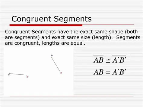Understanding Congruent Segments