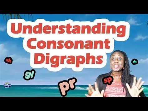Understanding Consonant Digraphs